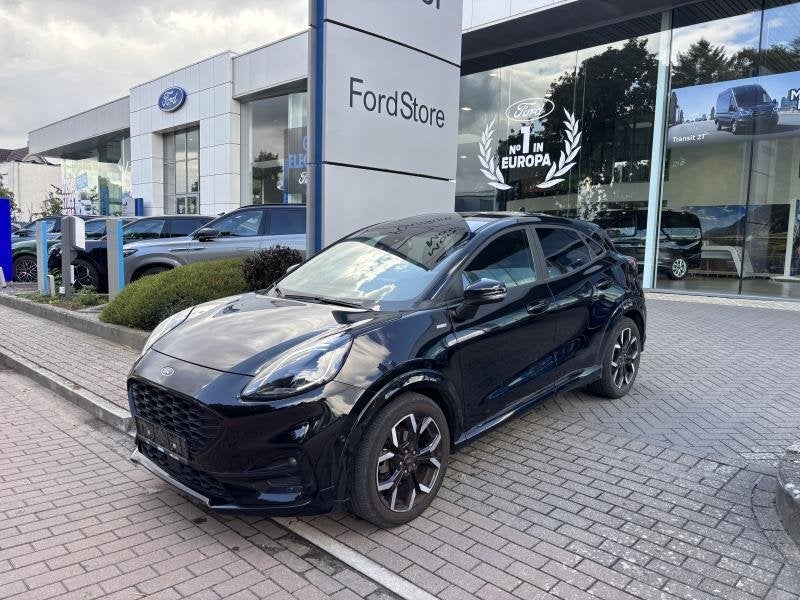 Ford Puma ST-LINE X MHEV Ecoboost 125PK OC3822 *93994*, Auto's, Ford, 121 g/km, Puma, Zwart, 5 deurs