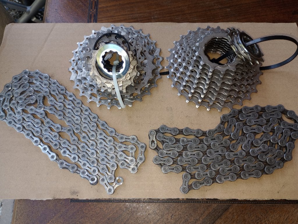 shimano cassette / ketting, Ophalen of Verzenden