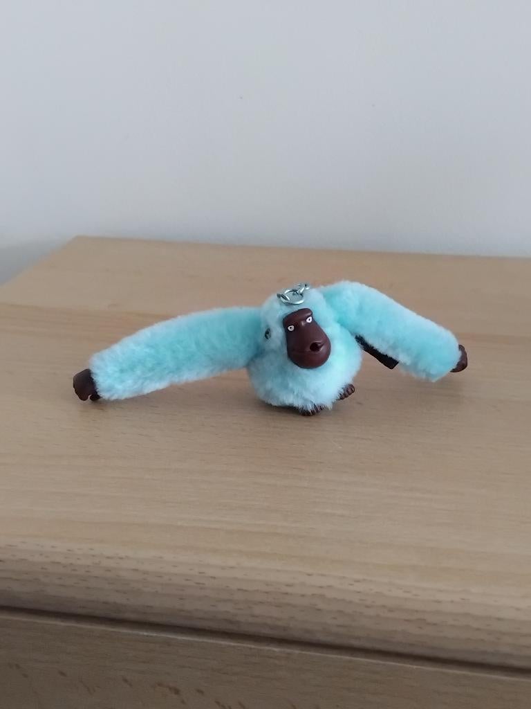 Origineel Kipling aapje – Turquoise / Blauw, Ophalen, Zo goed als nieuw, Merk