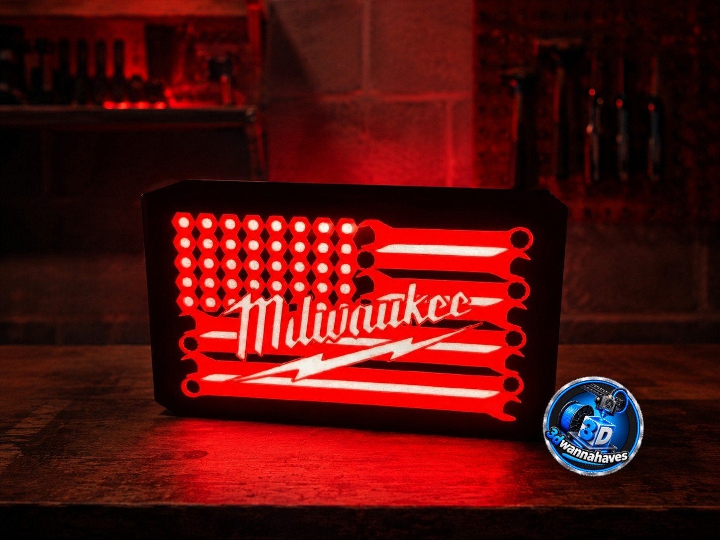 Dit is een uniek, LED-verlicht decoratiestuk., Ophalen of Verzenden, Nieuw, Lichtbak of (neon) lamp