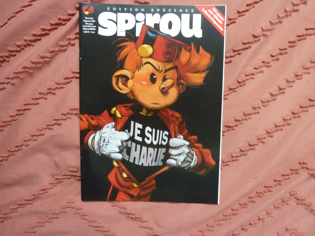 Spirou édition spéciale attentat Charlie Hebdo, Livres, Enlèvement, Neuf