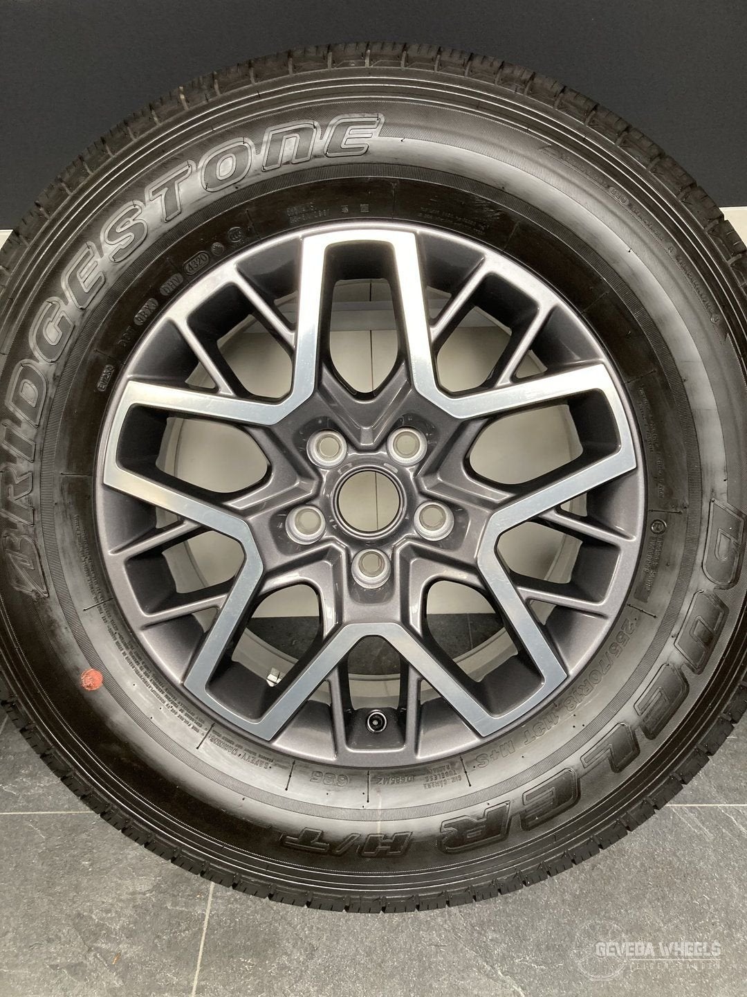 18” originele Jeep Wrangler Sahara velgen + banden 5x127 5x, Pneus et Jantes, 255 mm, Véhicule de tourisme, Pneus été