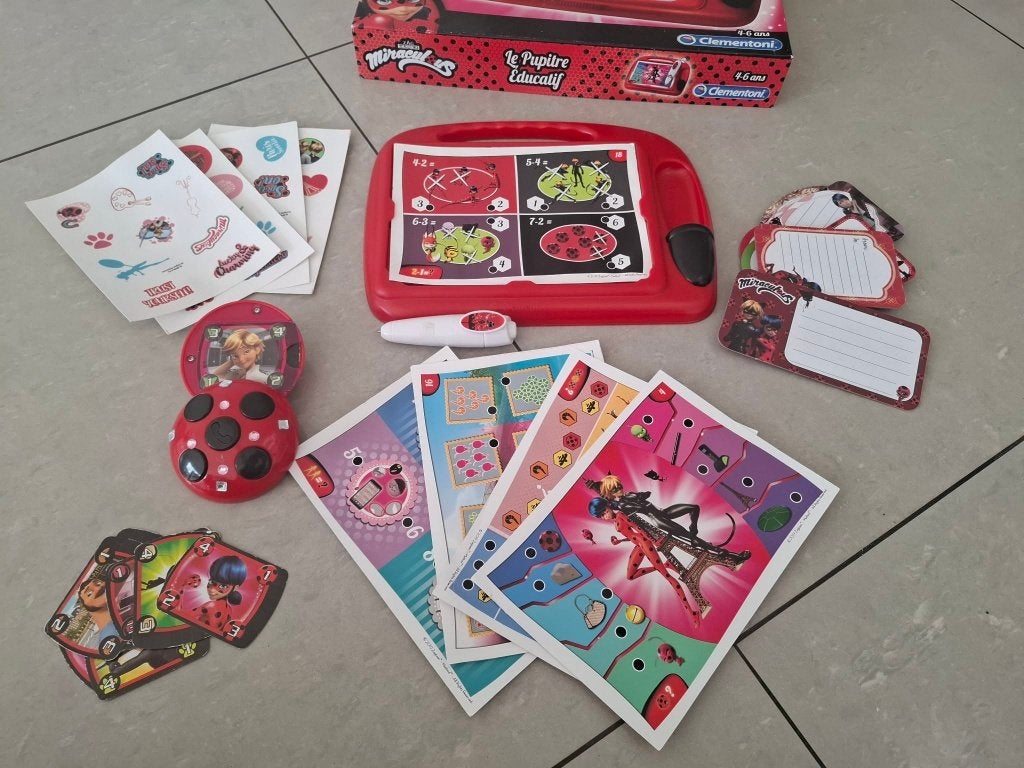 Superbe Set Jeu Miraculous + Téléphone 4 – 6 ans, Enlèvement ou Envoi, Utilisé, Bricolage