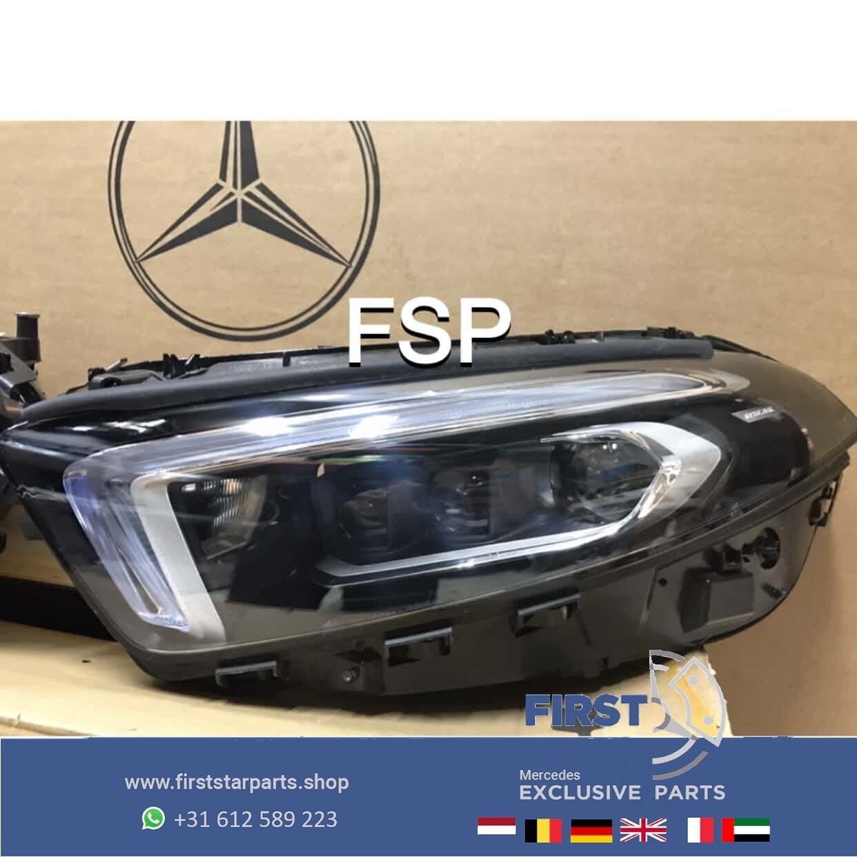 W177  A35 A45 AMG LED MULTIBEAM KOPLAMP LINKS Mercedes A Kla