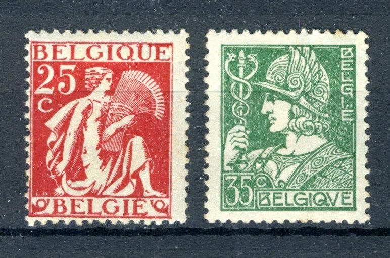 (B) 339/340 MH 1932 - Cérès et Mercure, Envoi, Non oblitéré, Trace d'autocollant