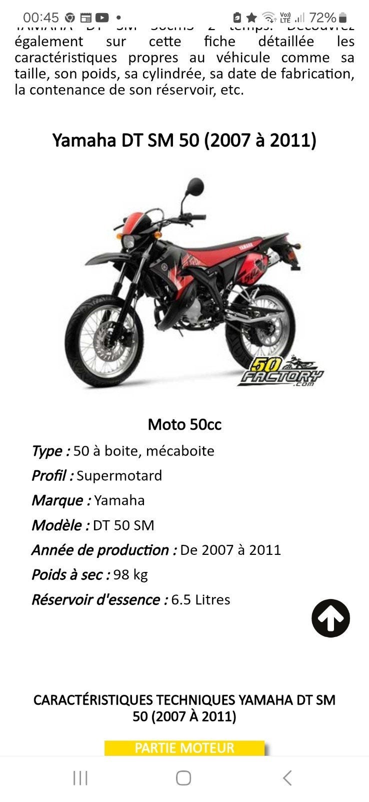Moto, Enlèvement ou Envoi