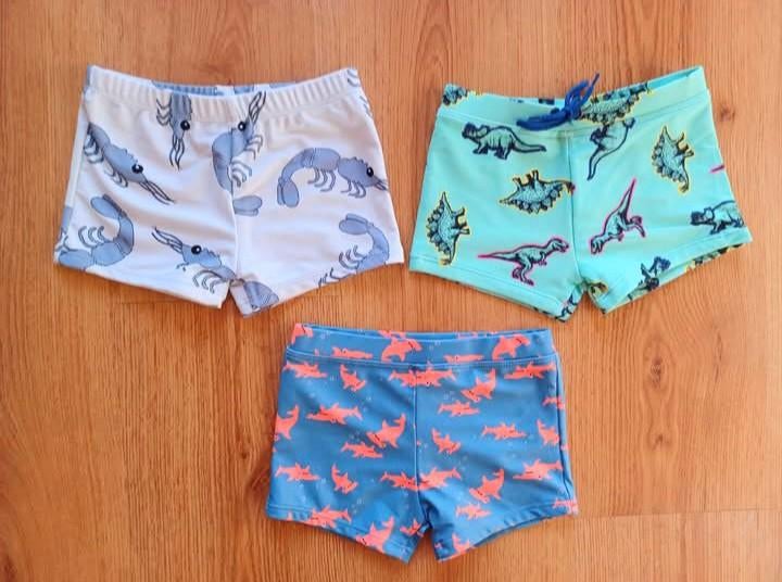 Zwembroek dino´s, haaien en kreeften maat 110-116 NIEUW, Kinderen en Baby's, Ophalen, Nieuw, Jongetje, Zwembroek
