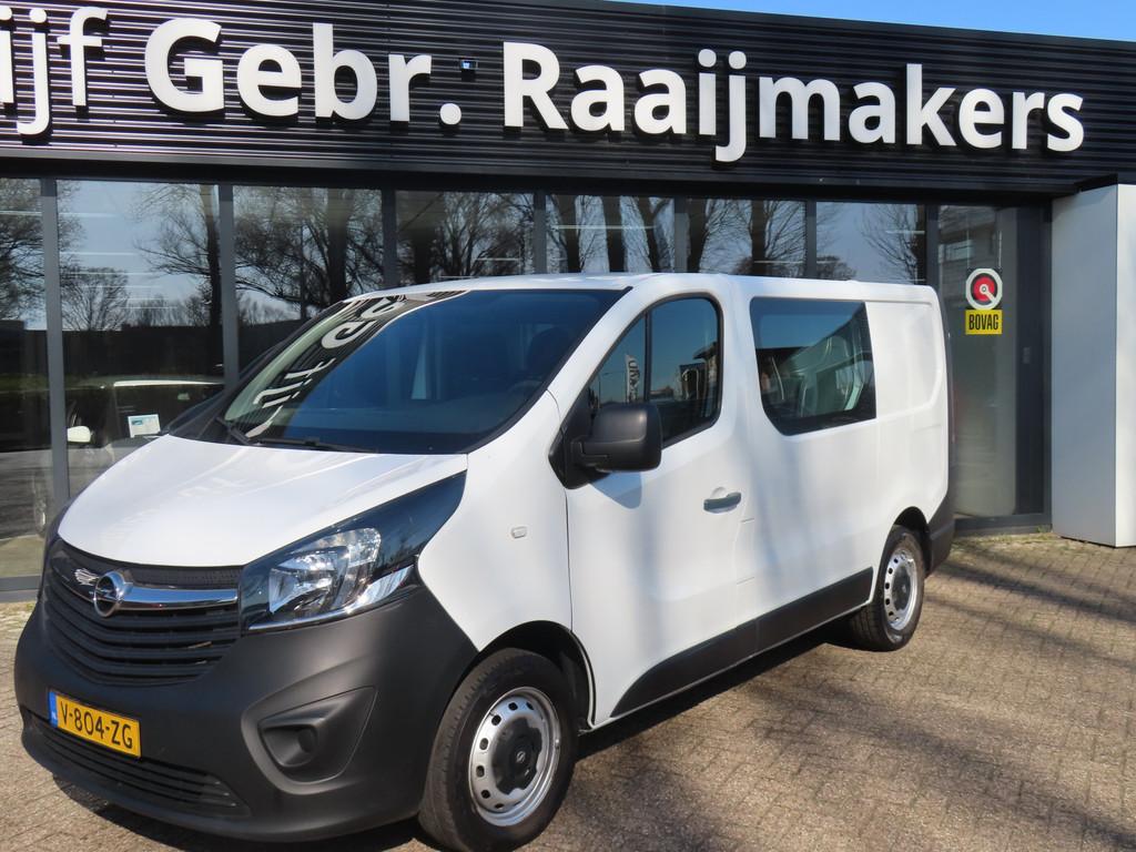 Opel Vivaro 1.6 CDTI L1H1 DC Edition*6-Persoons*Airco*, Auto's, Voorwielaandrijving, 1800 kg, Euro 6, 4 cilinders