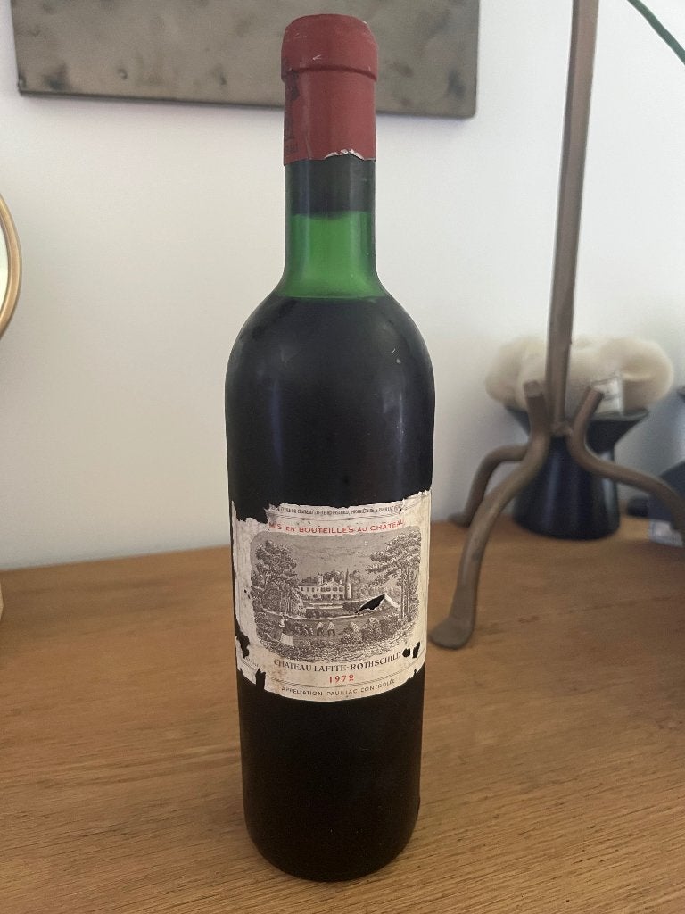 Château Lafite Rothschild 1972, Neuf, Enlèvement ou Envoi, Pleine, Vin rouge