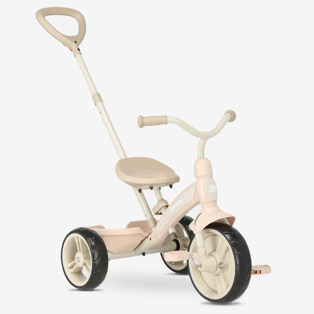 Deryan Wanderer Driewieler - 4-in-1 Peuterfiets - Sand, Enlèvement ou Envoi, Comme neuf