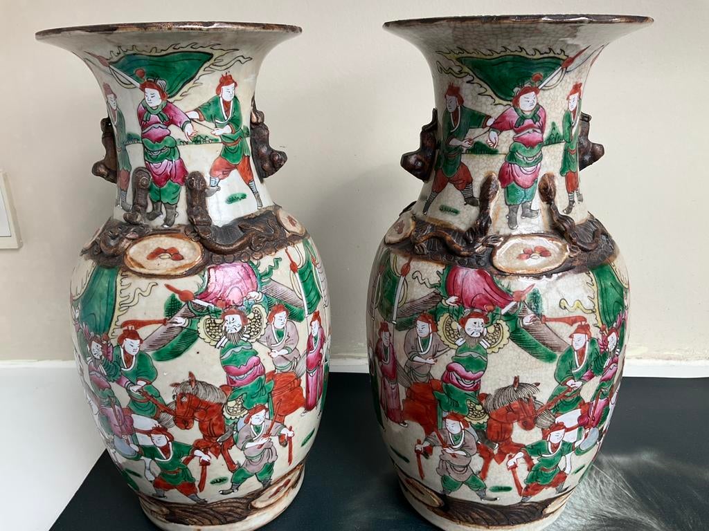 Antieke chinese vazen, Ophalen