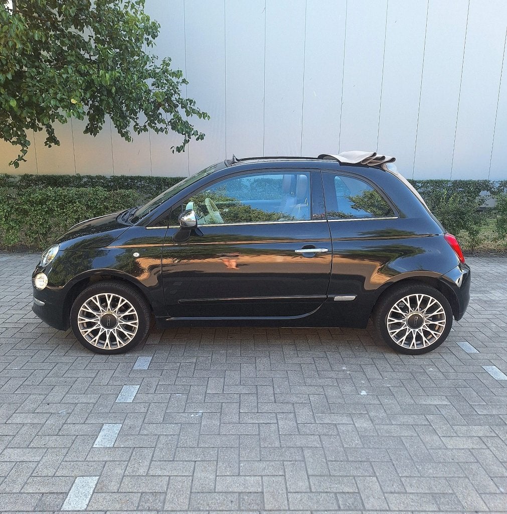 Fiat 500c Lounge 1.2i | CABRIO | Full option, Autos, Fiat, Entreprise, Cabriolet, Boîte manuelle, 115 g/km