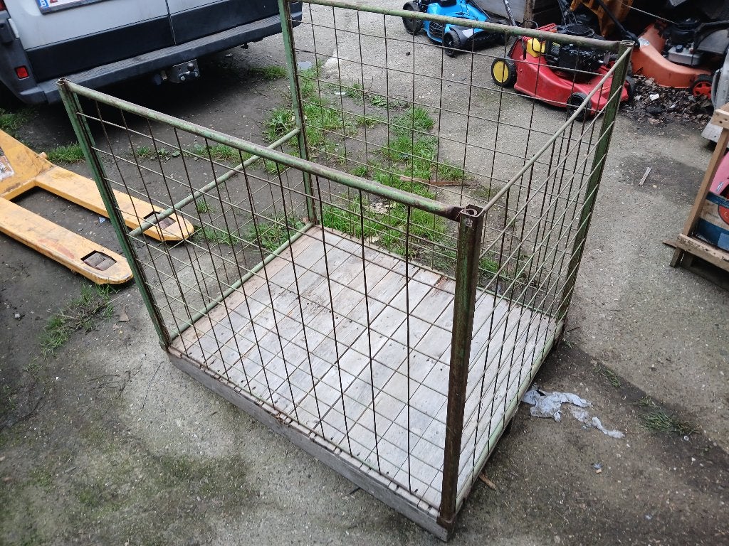 Draadkooi gitterbox incl. Pallet, Ophalen