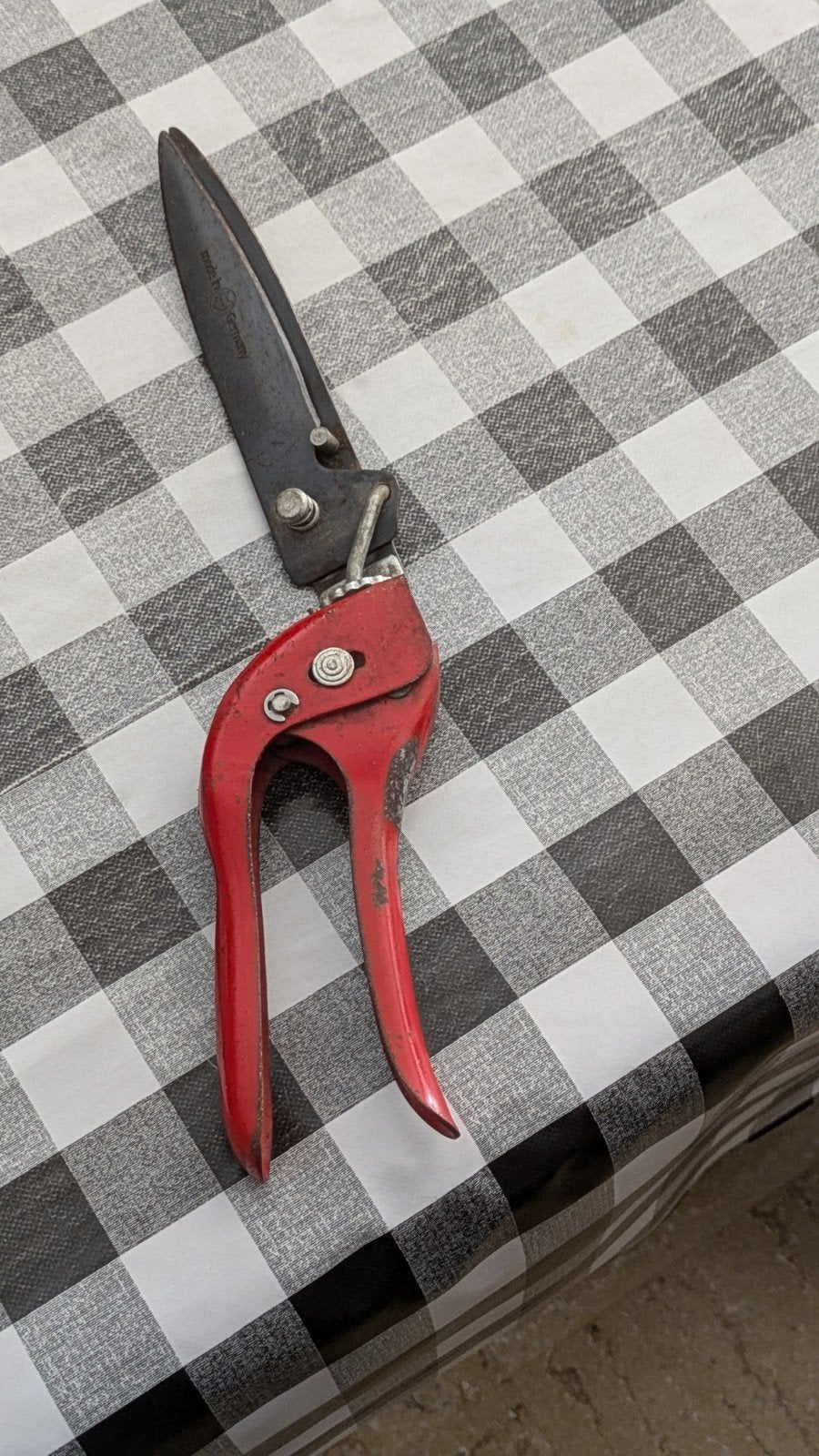 Te Koop boord afsnijder gras., Ophalen, Gebruikt