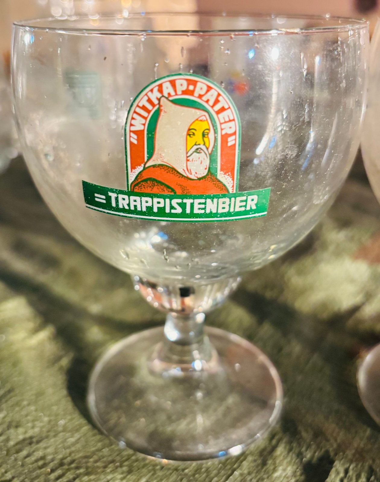 Verres à bière Witkap Pater Trappist, Enlèvement ou Envoi, Utilisé, Verre ou Verres, Autres marques