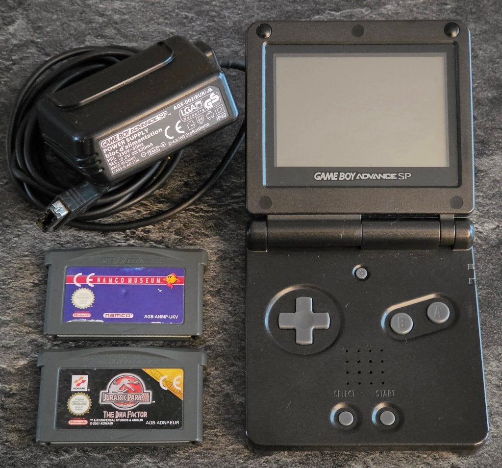 Nintendo Game Boy Advance SP Console + Lader + Games, Games en Spelcomputers, Ophalen of Verzenden, Game Boy Advance