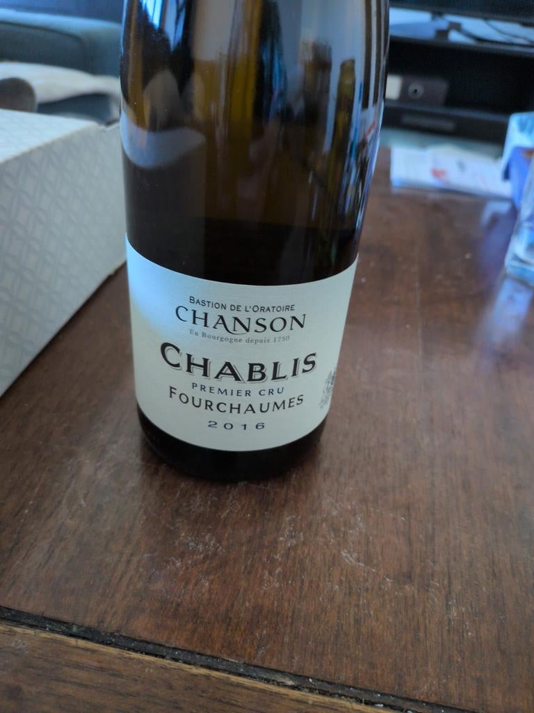 Chablis 1er cru. 2016, Enlèvement