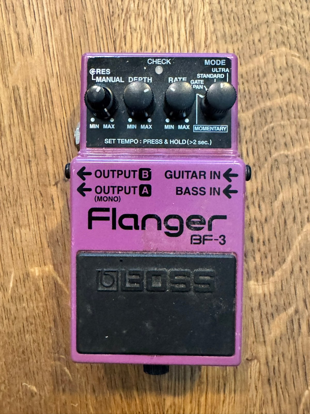 Boss flanger bf 3, Muziek en Instrumenten, Ophalen of Verzenden, Zo goed als nieuw