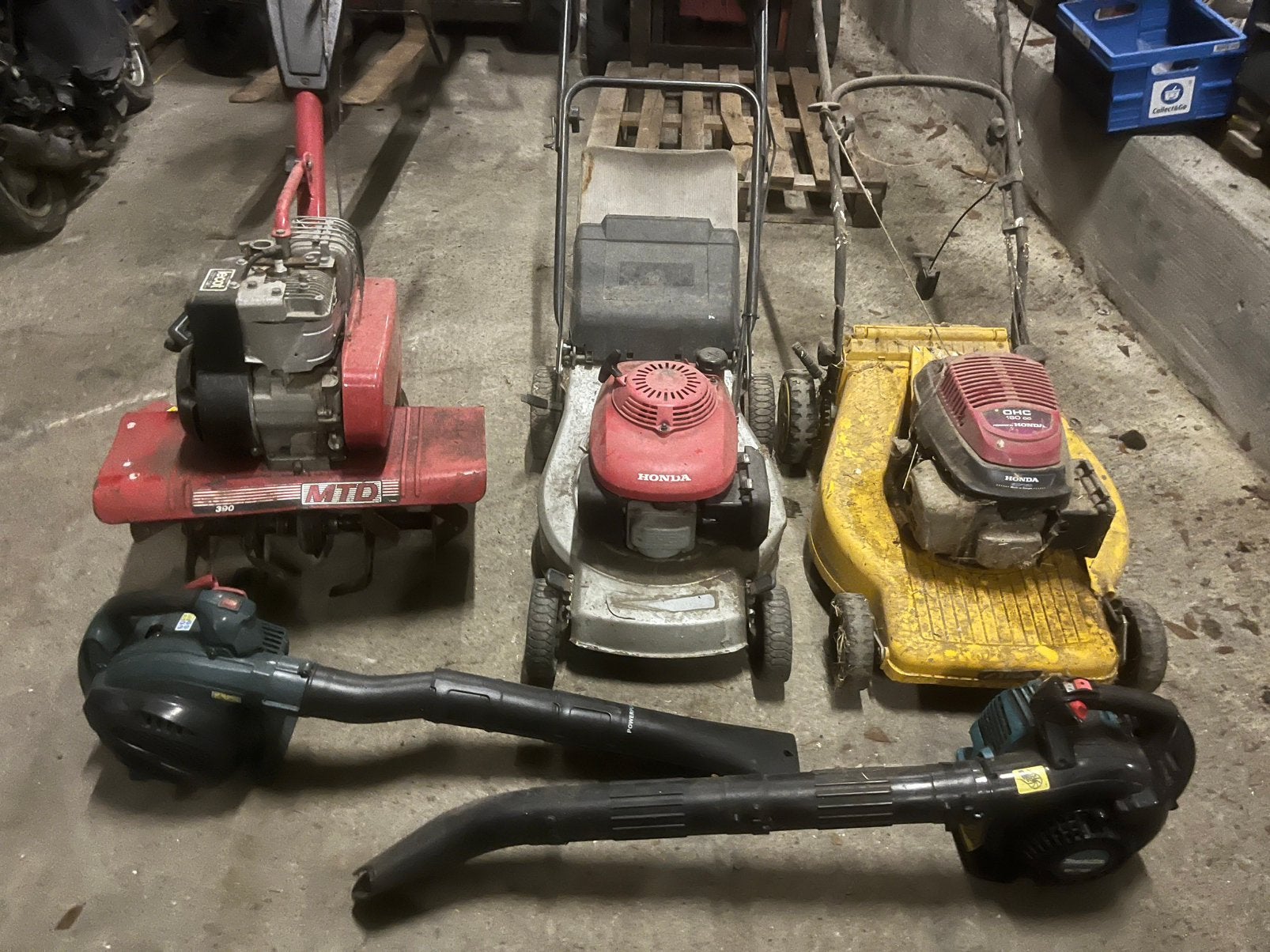Lot tuinmachines, Enlèvement, Utilisé