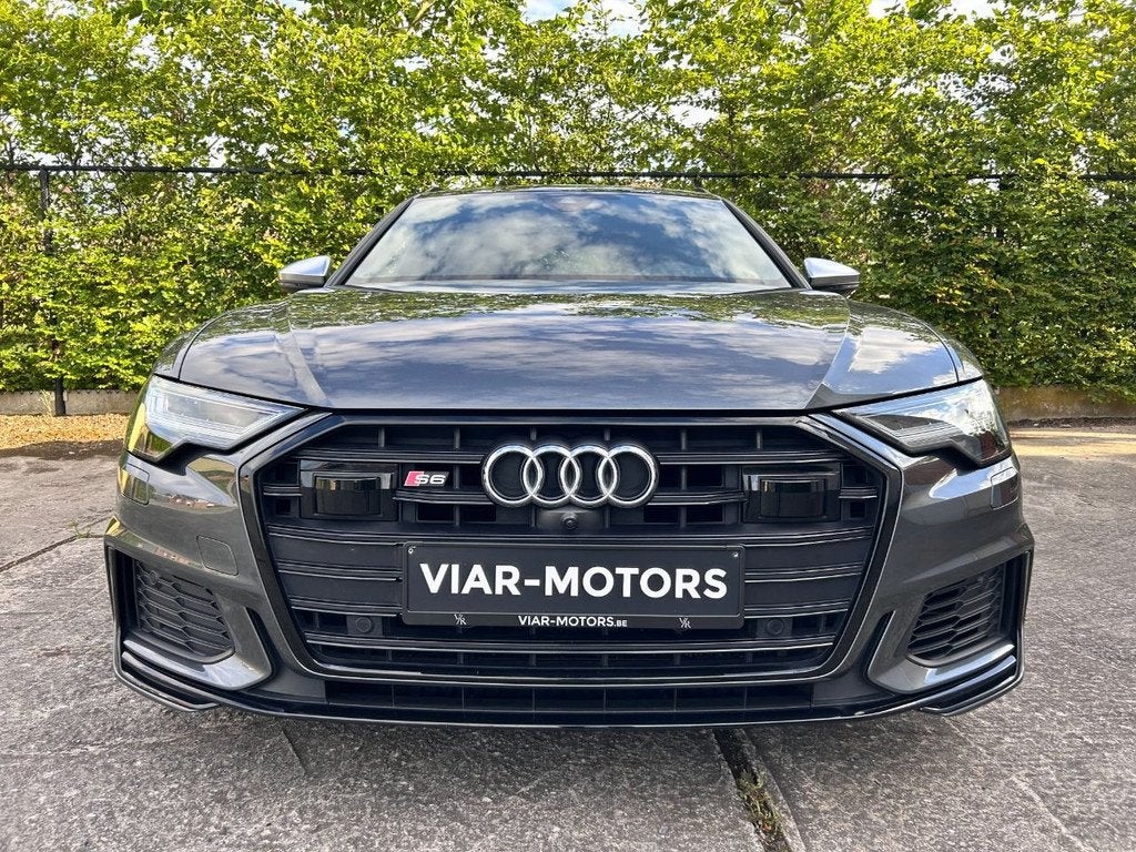 Audi S6 3.0 TDI quattro FULL OPTION-PANO-360-SOFTCLOSE, Autos, Cuir, Argent ou Gris, Achat, Carnet d'entretien