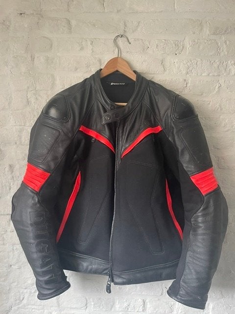 Ducati lederen vest, Motoren, Ophalen, Heren, Jas | leer, Ducati