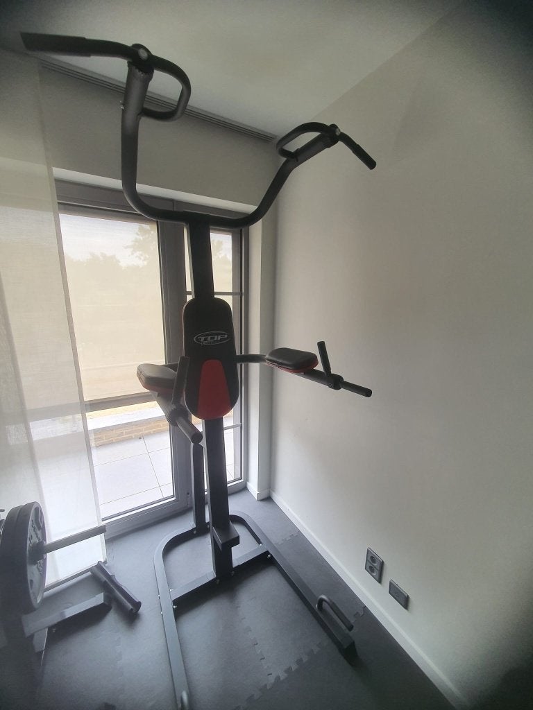 Power Tower - dips/pullups/chinups..., Sports & Fitness, Enlèvement, Comme neuf, Centrale électrique