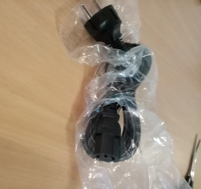 3 stuks 3-pins stroomkabel randapparatuur voedingskabel, Computers en Software, Pc- en Netwerkkabels, Ophalen of Verzenden, Zo goed als nieuw