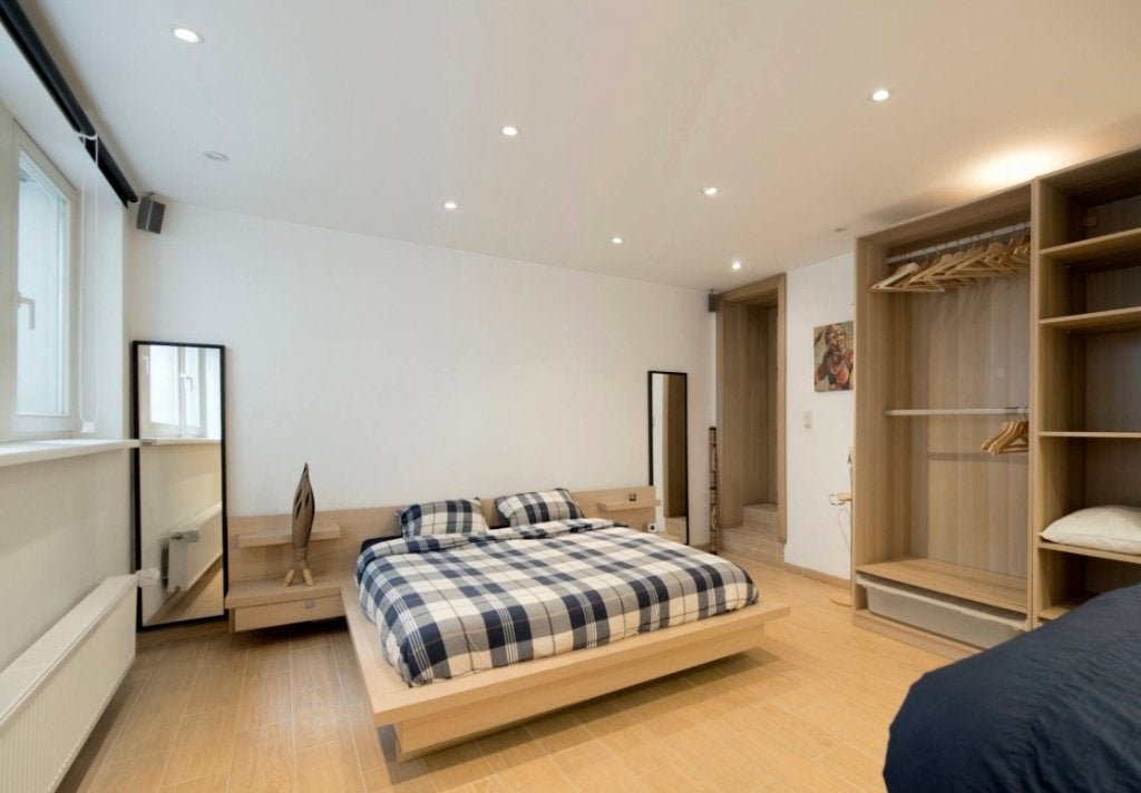 2-persoonsbed 160cm met matras, Ophalen, Gebruikt, Tweepersoons, 160 cm