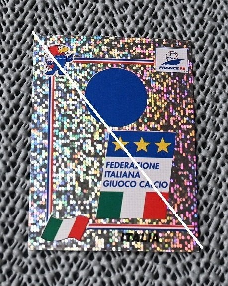 Panini/France 98/Emblem Italia, Collections, Envoi, Neuf, Affiche, Image ou Autocollant