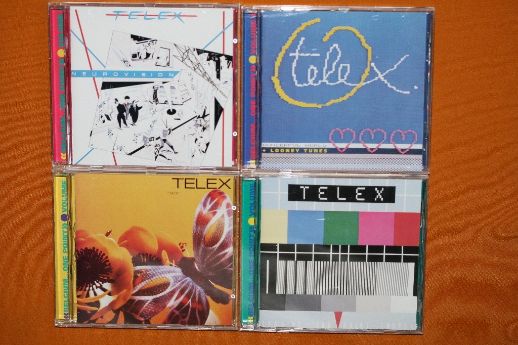 Telex – «Belgium… One Point» 4xcd synth-pop, Ophalen of Verzenden, Zo goed als nieuw