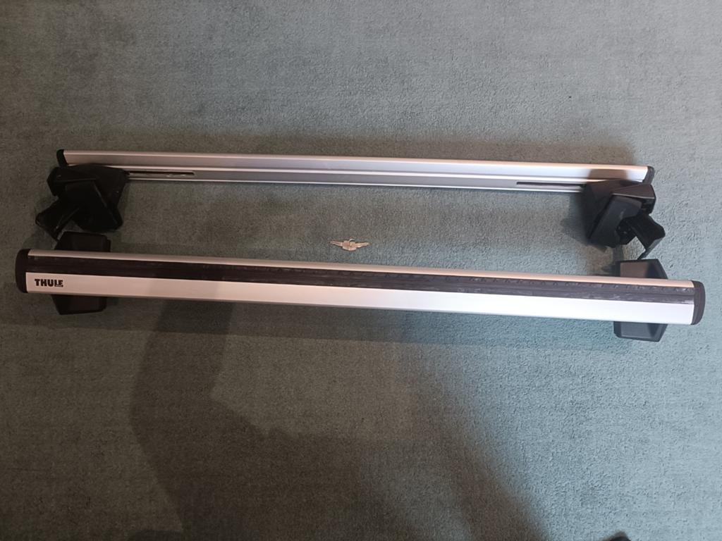 Barre de toit thule Evo wingbar pour Toyota Corolla, Autos : Divers, Porte-bagages, Enlèvement ou Envoi
