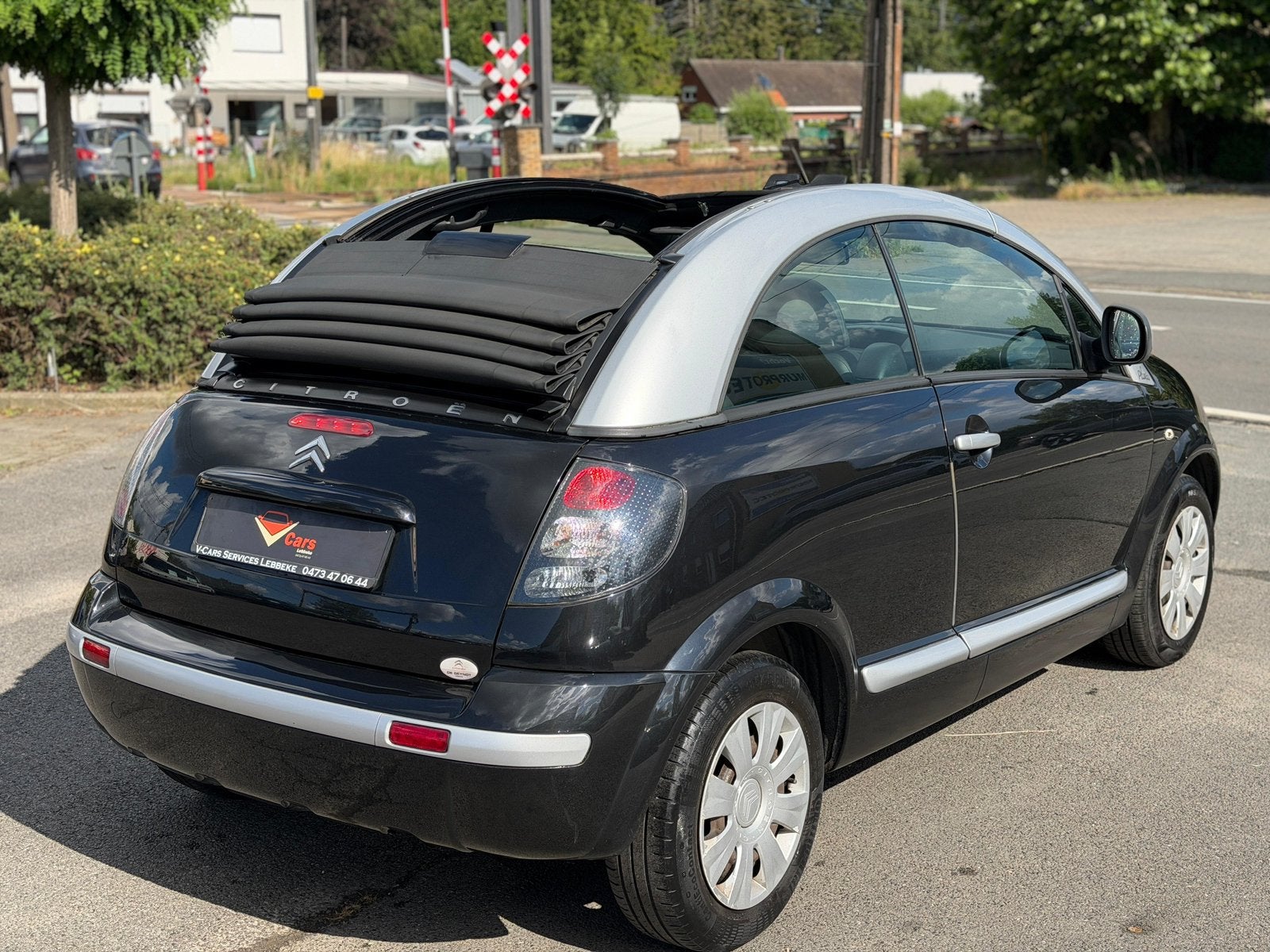 Citroen c3 pluriel cabrio benzine airco GOEDE STAAT+ keuring, Auto's, Bedrijf, Handgeschakeld, Onderhoudsboekje, Centrale vergrendeling