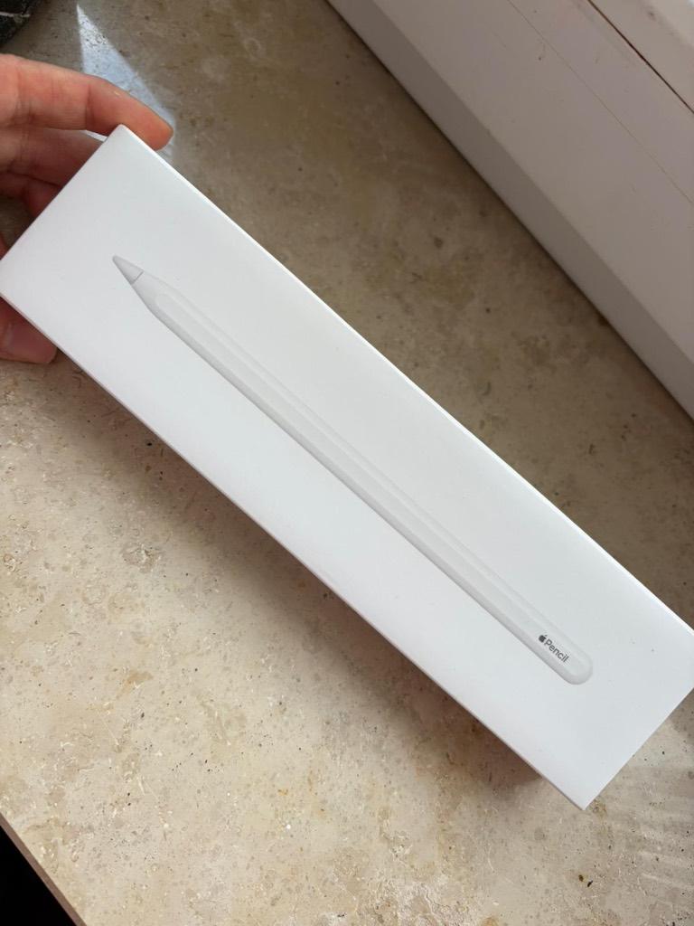 Apple Pencil 2 ème génération, Informatique & Logiciels, Apple iPad Tablettes, Enlèvement, Comme neuf, Blanc, Autres modèles