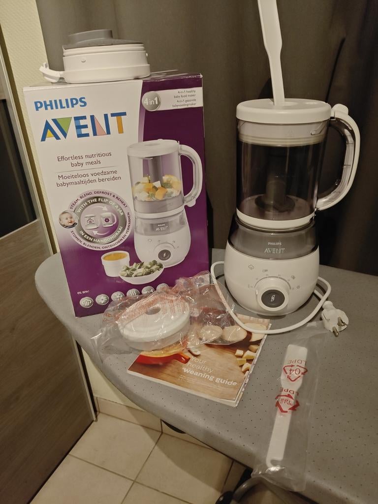 Philips AVENT Premium SCF883/01 4-in-1 stomer/blender, Ophalen of Verzenden