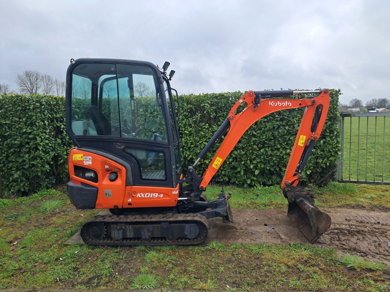 Minigraver Kubota KX019-4 ( Bj 2020 ) Minikraan Graafmachine, Ophalen