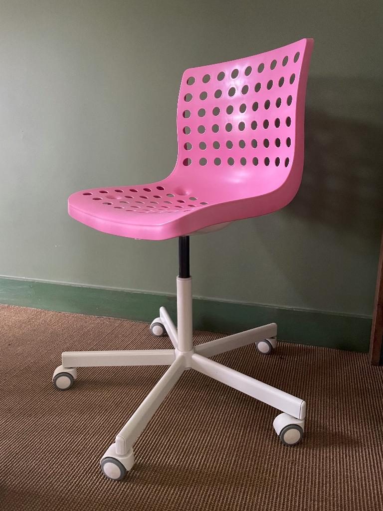 Bureaustoel, Ophalen, Gebruikt, Roze, Bureaustoel