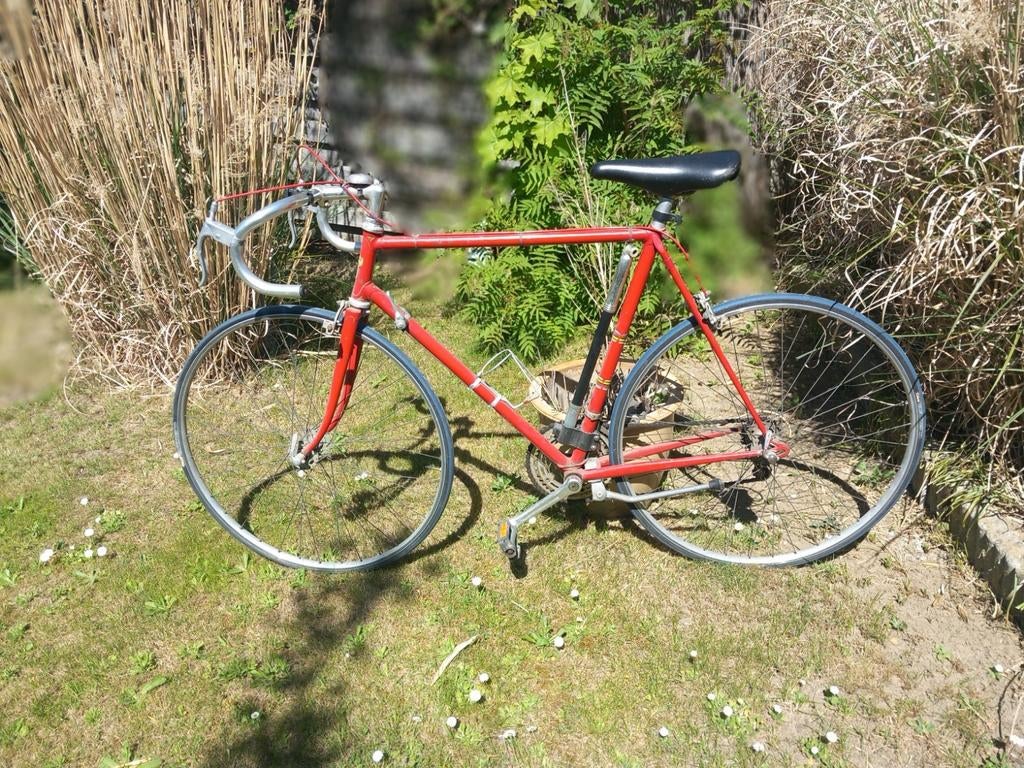 Retro koersfiets, Ophalen