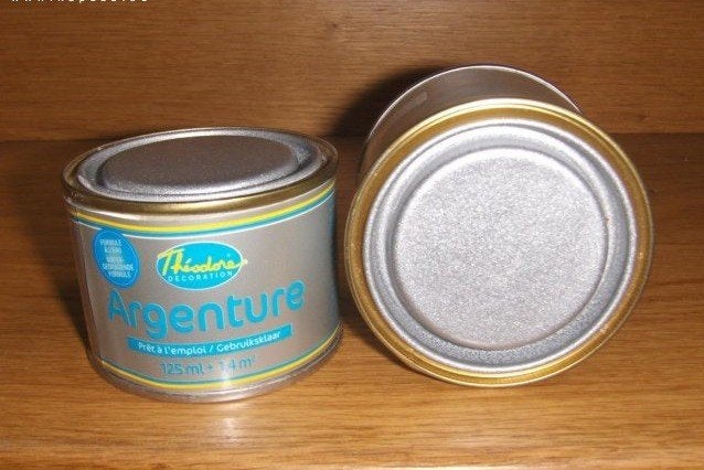Peinture argentée de 125ml. 5€ la boite.9 boites pour 30€, Hobby & Loisirs créatifs, Peinture, Enlèvement ou Envoi, Neuf