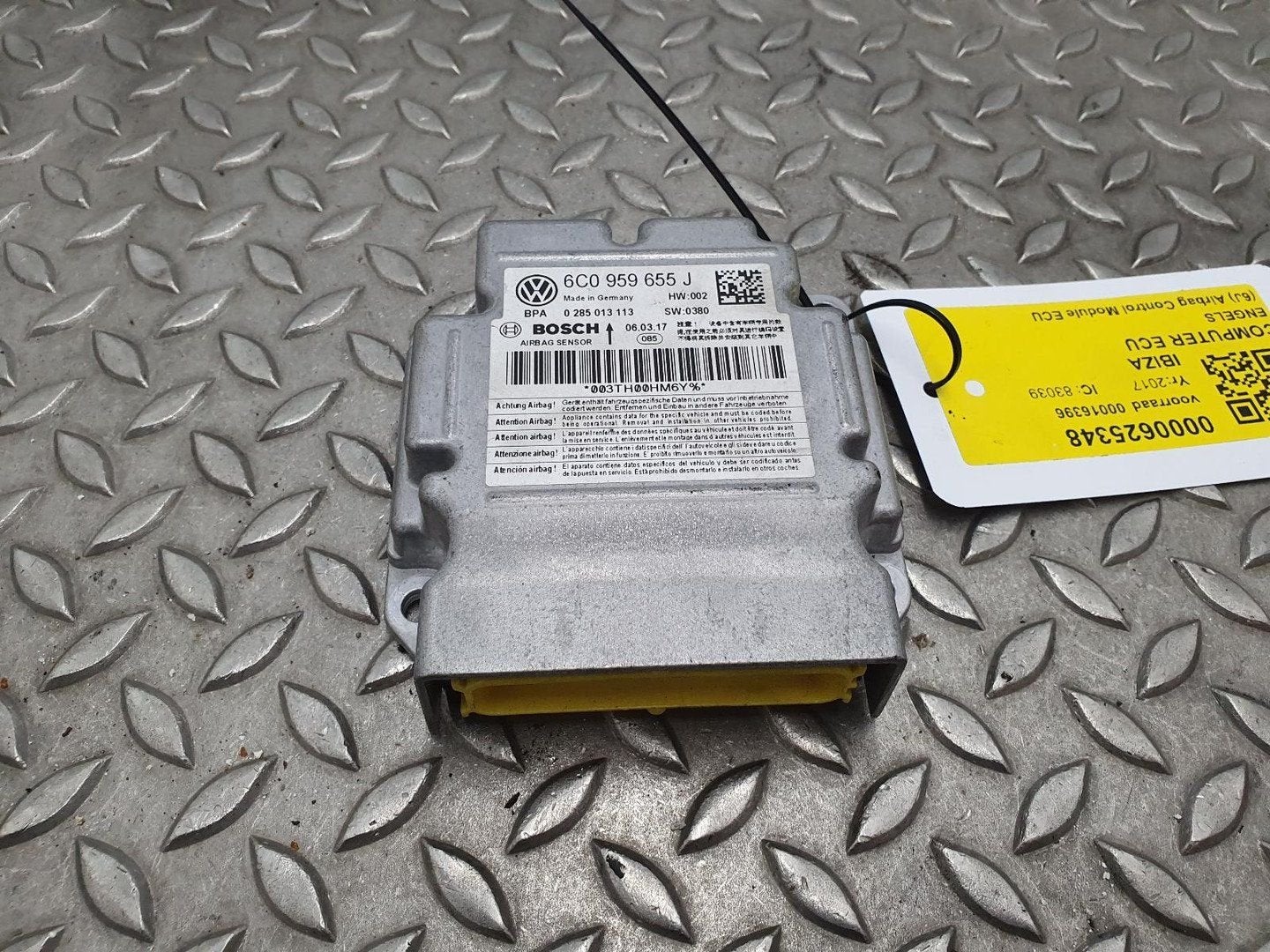 SEAT IBIZA 6P IBIZA FR TECHNOLOGY TSI COMPUTER ECU 2017, Auto-onderdelen, Elektronica en Kabels, Gebruikt, ARN erkend, Stiba lid