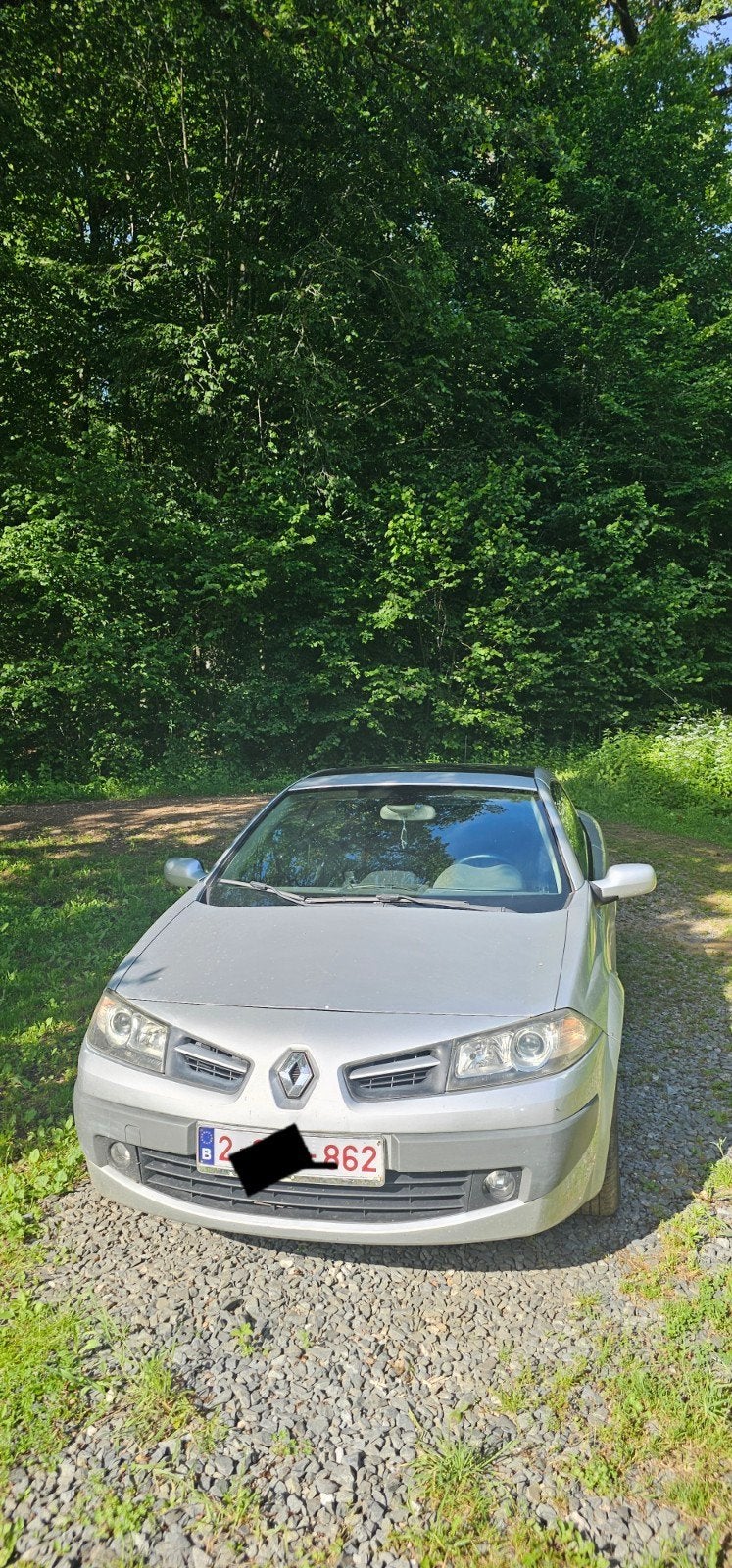 Renault megane cc 1.5 cdti, Autos, Renault, Particulier, Radio, Diesel, Euro 4, Cabriolet, 3 portes, Boîte manuelle, Noir, Cuir