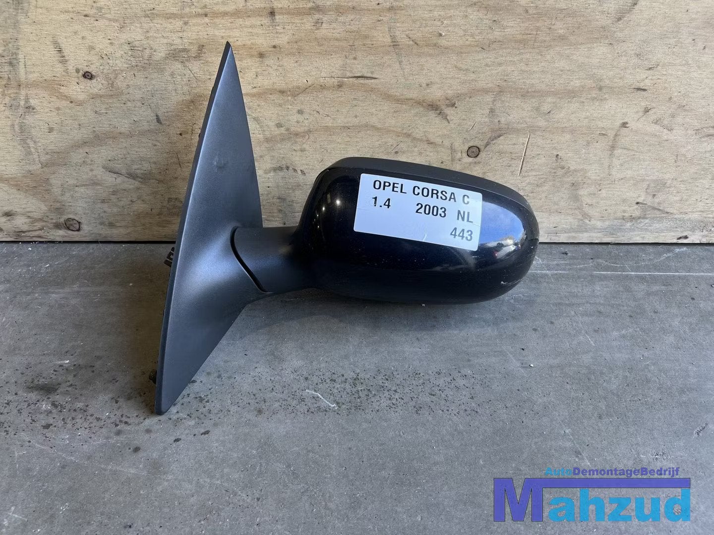 OPEL CORSA C Zwart Links spiegel buitenspiegel 2000-2005, Gebruikt, Opel Automobile GmbH, Kontakt@opel-infoservice.de, Opel