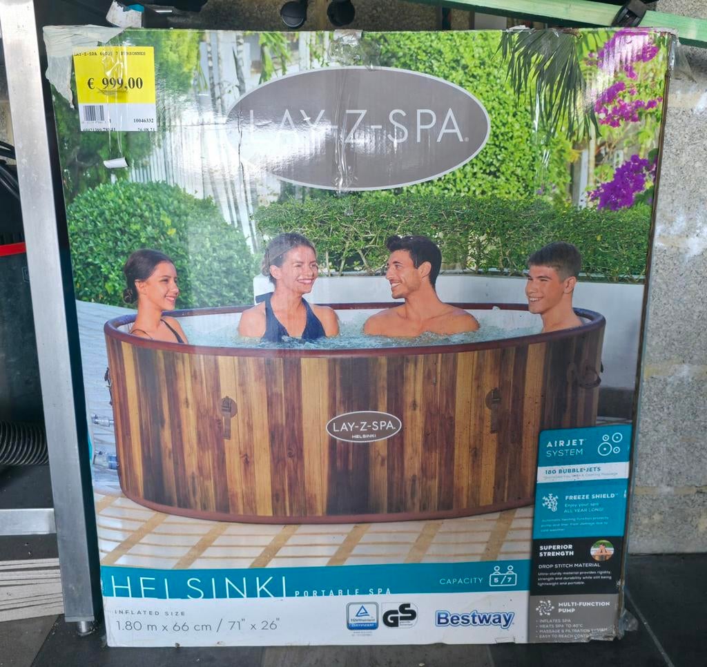 Spa + uitrusting, Tuin en Terras, Opblaasbaar