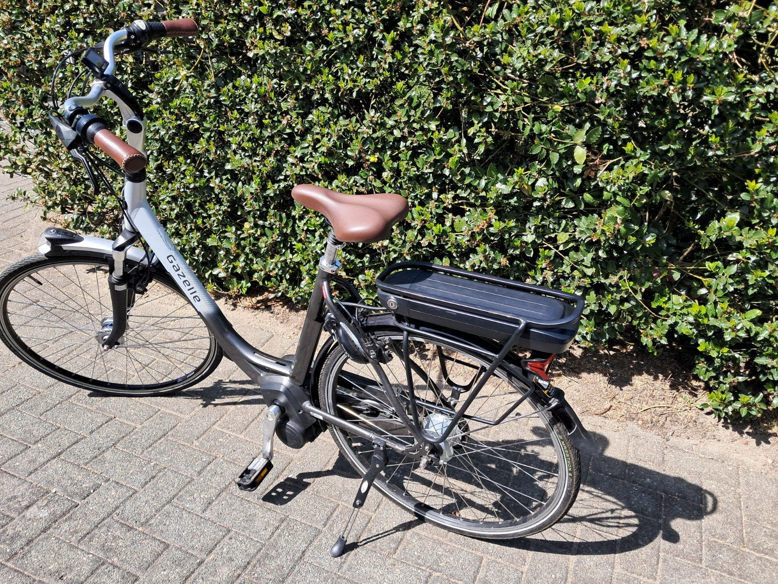 Gazelle elektrische fiets, volledig nagekeken, framemaat 53, 51 tot 55 cm, Ophalen, Zo goed als nieuw, Gazelle