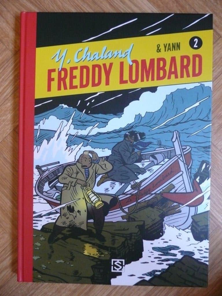 FREDDY LOMBARD 2 - HARDCOVER BUNDELING OP 700 EX. NIIEUW, Boeken, Eén stripboek, Nieuw, Ophalen of Verzenden, Chaland / Yann