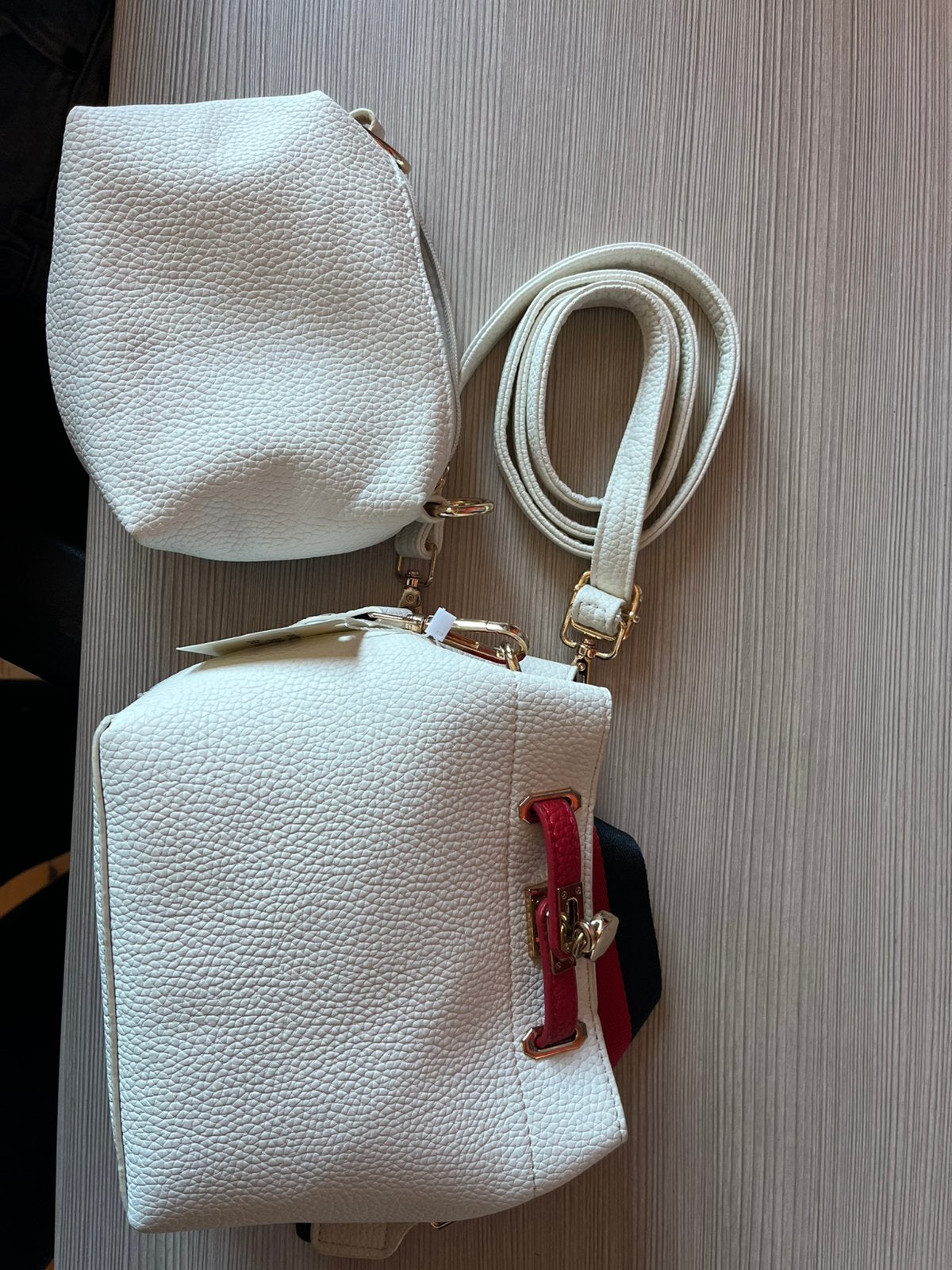 Handtas, Softcase, Wit, Nieuw, Ophalen of Verzenden