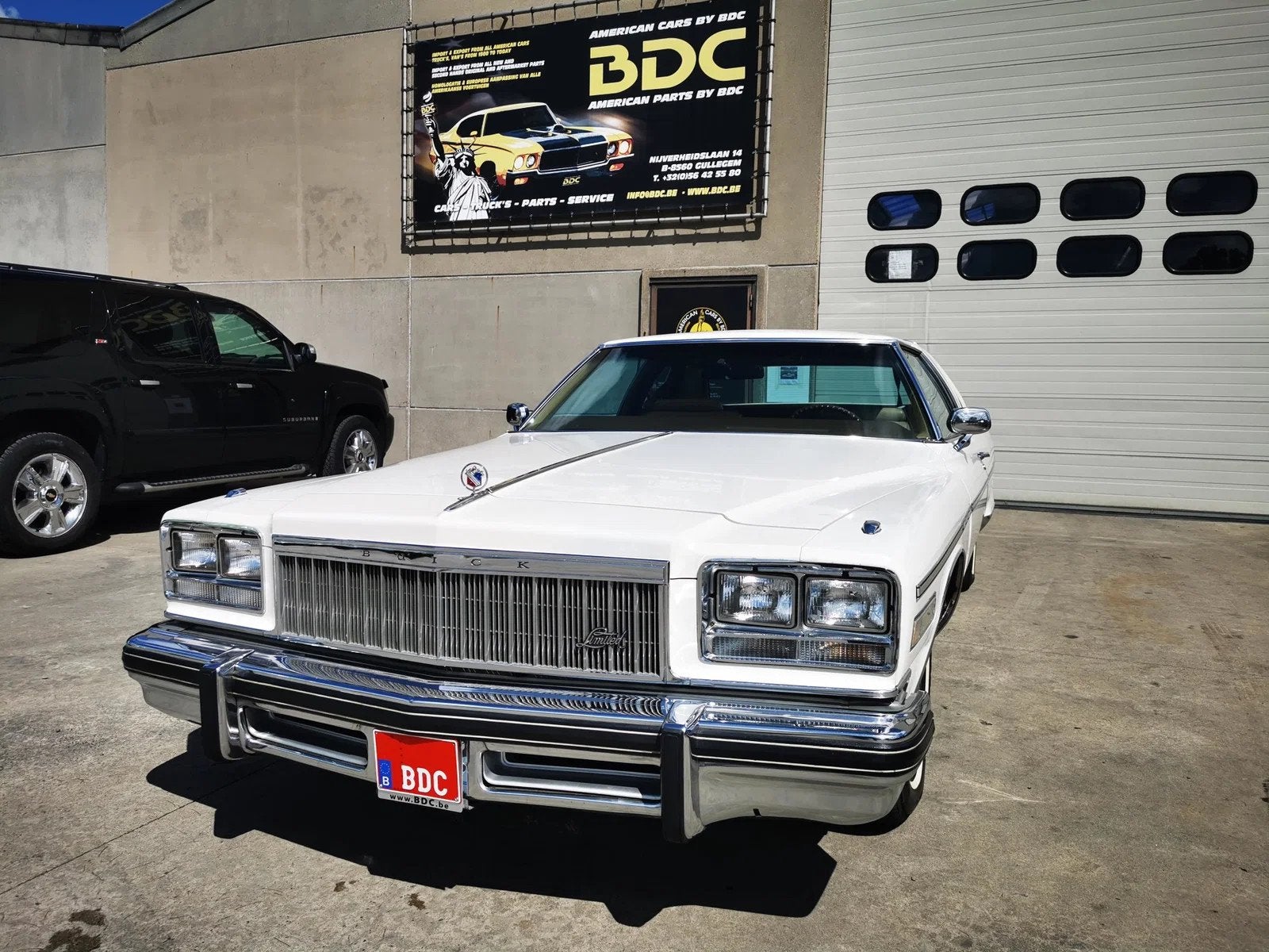 Buick Coupe lesabre (bj 1976, automaat), Beige, Wit, Leder, 5 zetels