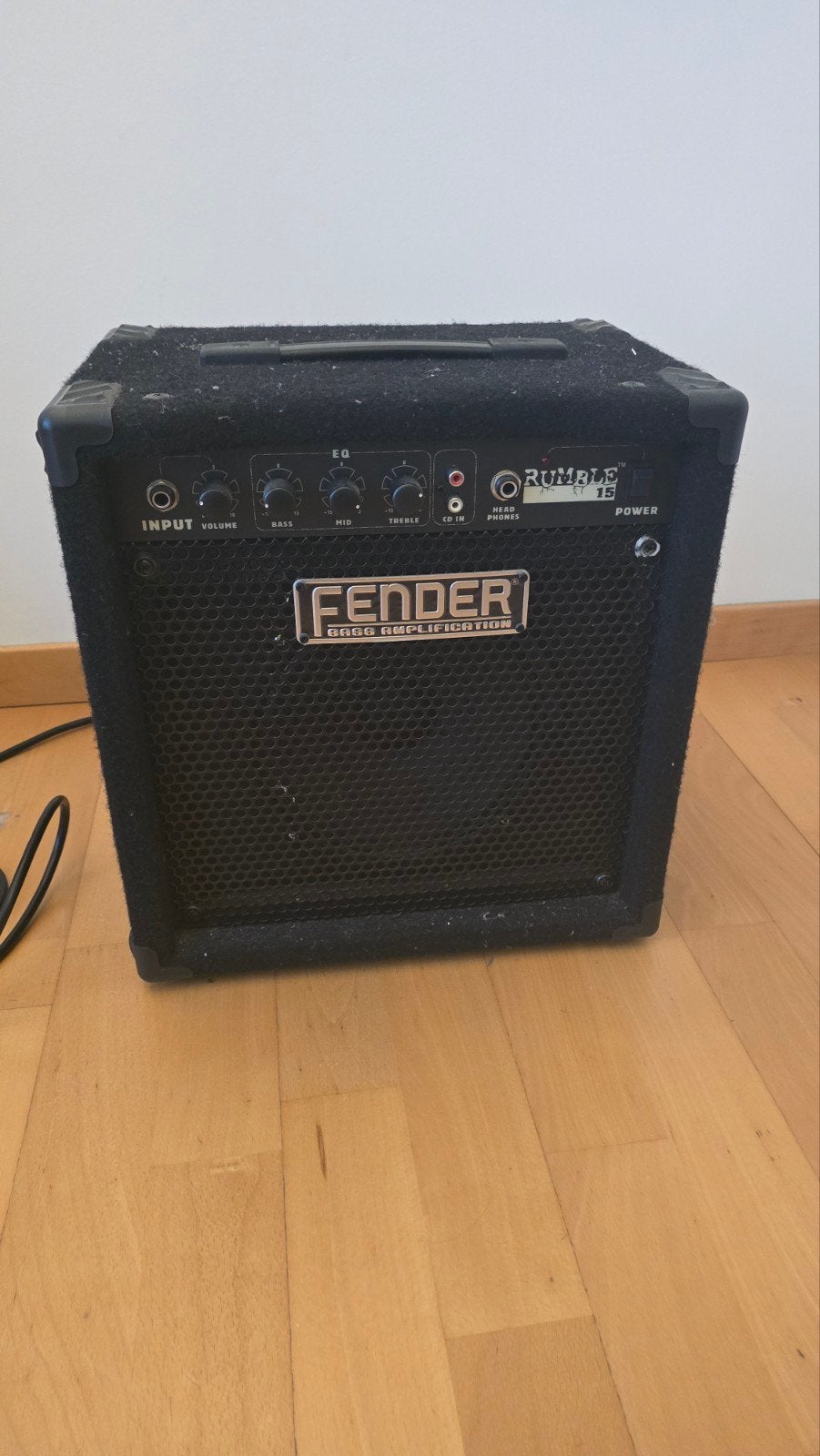 Amplificateur Fender Rumble 15, Enlèvement, Utilisé