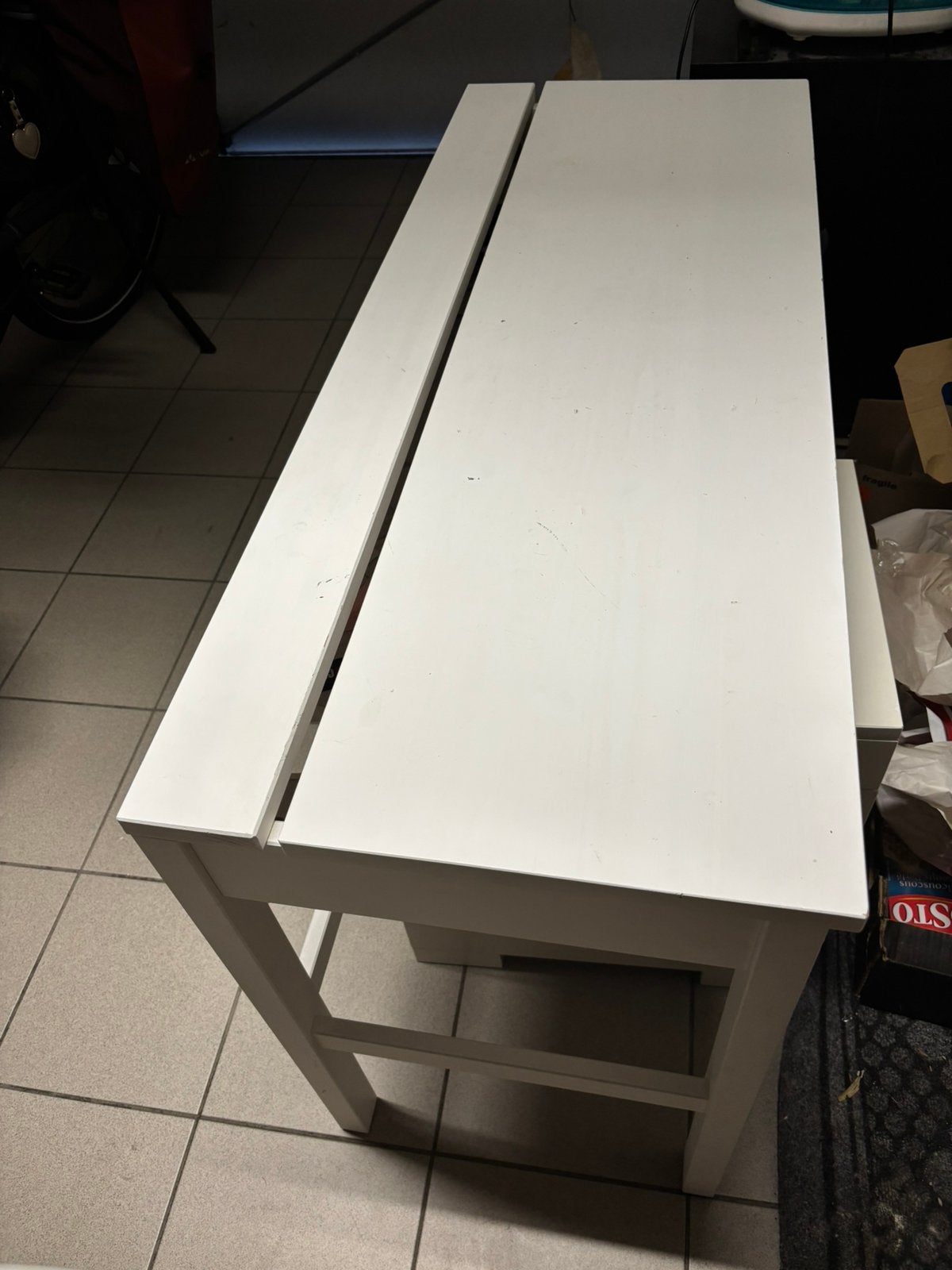 Bureau, Ophalen, Gebruikt