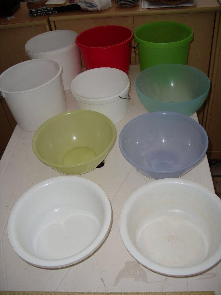 potjes of schalen, Ophalen, Nieuw, Bak of Kom