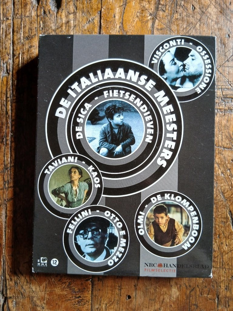 Ossessione/Fietsendieven/Kaos/De klompenboom/Otto e mezzo, Cd's en Dvd's, Ophalen of Verzenden